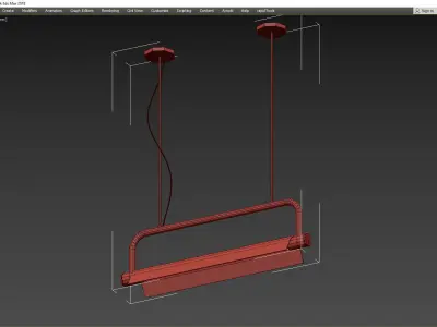 ARRIS MINIMAL DESIGN LIGHT Low-poly 3D model