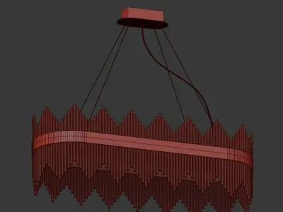 4 Ceiling Light Collection  3D model