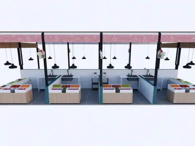 Display Stand 6 3D model