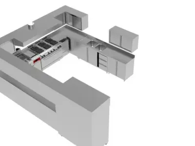 KITCHEN 59 3D model