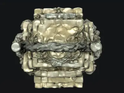 Stone Portal 3D model