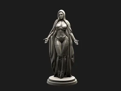 Android statue model MARAI 3D print model