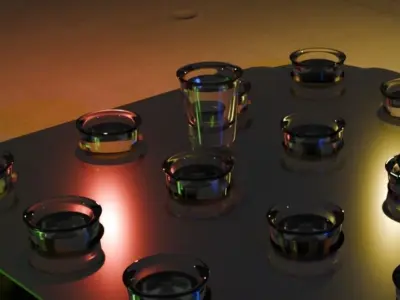 Shots Free 3D model