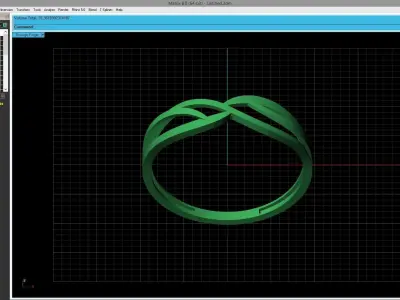 Women Ring Fancy Ring Plain light weight STL 3DM Printable 3D print model 15
