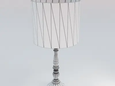 Low-poly Table Lamp 3D model Low-poly 3D model
