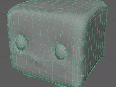 Galaxy Cube 3D model