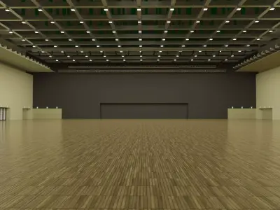 Sala Gold MICO Milan 3D model