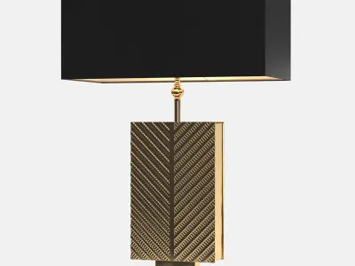 Opera Table Lamp 3D model