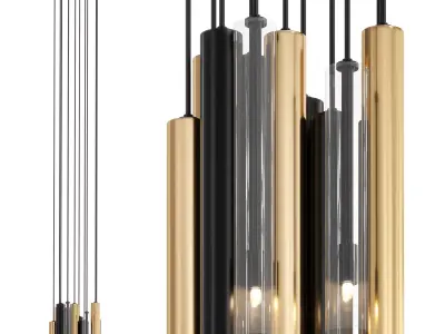 JANIS SUSPENSION LAMP by Laskasas 3D model
