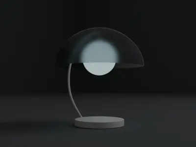 Modern Minimalist Lamp 3D model