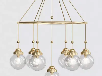Brioni chandelier 3D model