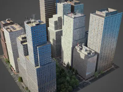 City District C34-C41 3D model
