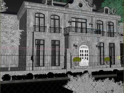 Elegance House 3D model