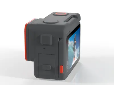 Insta360 ACE Low-poly 3D model