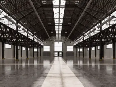 Exhibition Hall 41 3D model