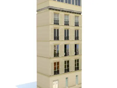 Apartment House BUNDLE PACK 20in1 Low-poly 3D model