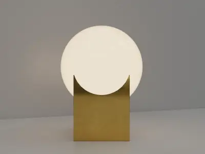 Atlas 01 by Karl Zahn Table Lamp Free low-poly 3D model