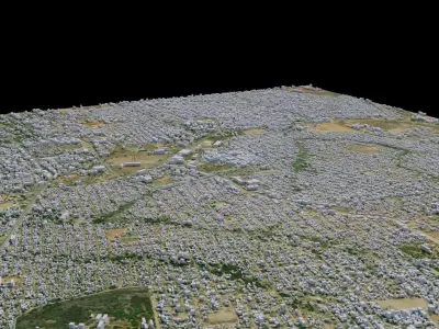 Juba - South Sudan 3D model