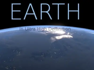 Ultra High Deffinition Earth 3D model