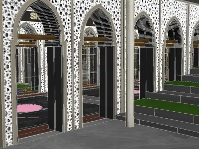 shop - Stage -  tent 3D model