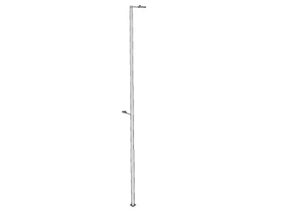 Light Pole - Lamp Post 04 3D model