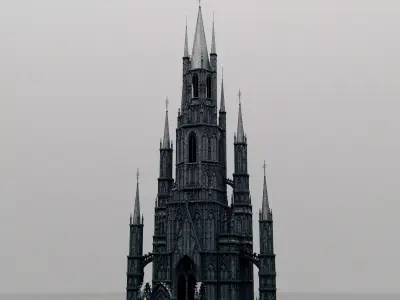 Gothic Chapel 3D model