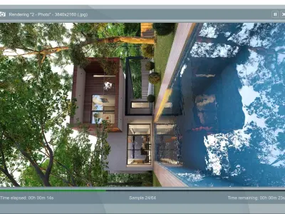 SCENE LUMION 11 5 AND ABOVE POOL BY YOGA4ARCH 3D model 3D model