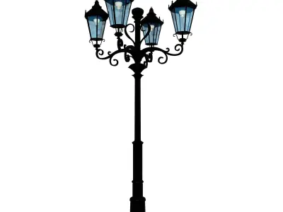 Lamppost 3D model