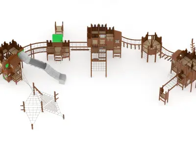Lappset Castle Maximus 3D model