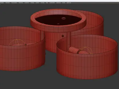 ST Luce Foresta Low-poly 3D model