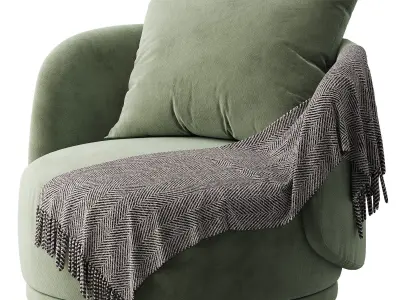 Reze armchair 3D model