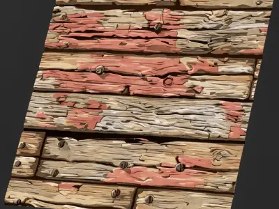 Stylized Wood Seamless Texture  Texture