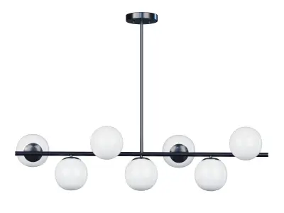 KCO Modern chandelier Low-poly 3D model
