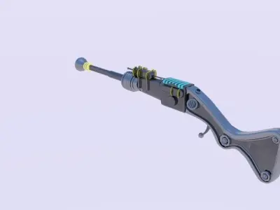 Alien Disintegrator  3D model