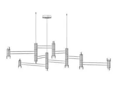 Aries VIIII Pendant Lamp 3D model