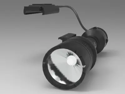 Cloud Defensive REIN Low-poly 3D model