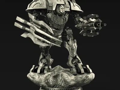 Robot Grimdark 3D print model