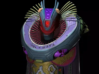 Vorlon Commander  3D model