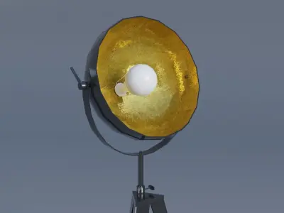 Floor Lamps Low-poly 3D model purchase