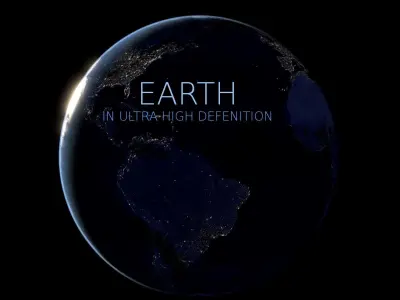 Ultra High Deffinition Earth 3D model