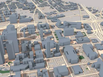 Los Angeles 3D model