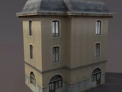 Apartment House 3D model buy