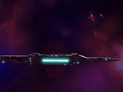 Spacestation 3D model