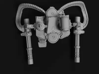 Sci fi robot  3D print model