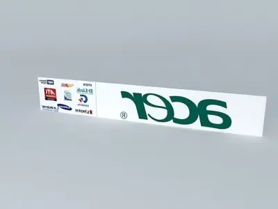 acer billboard  Free 3D model