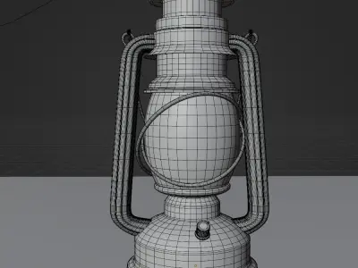 Lantern model for blender 3D model