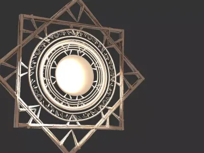 Dr Strange Influenced Magic pattern 8 3D model