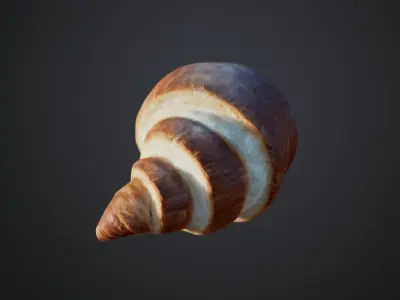 3D Realistic Croissant Pastry 3D model