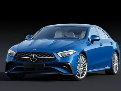 Benz CLS AMG 2022 3D model