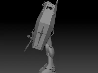 Gundam 3D print model